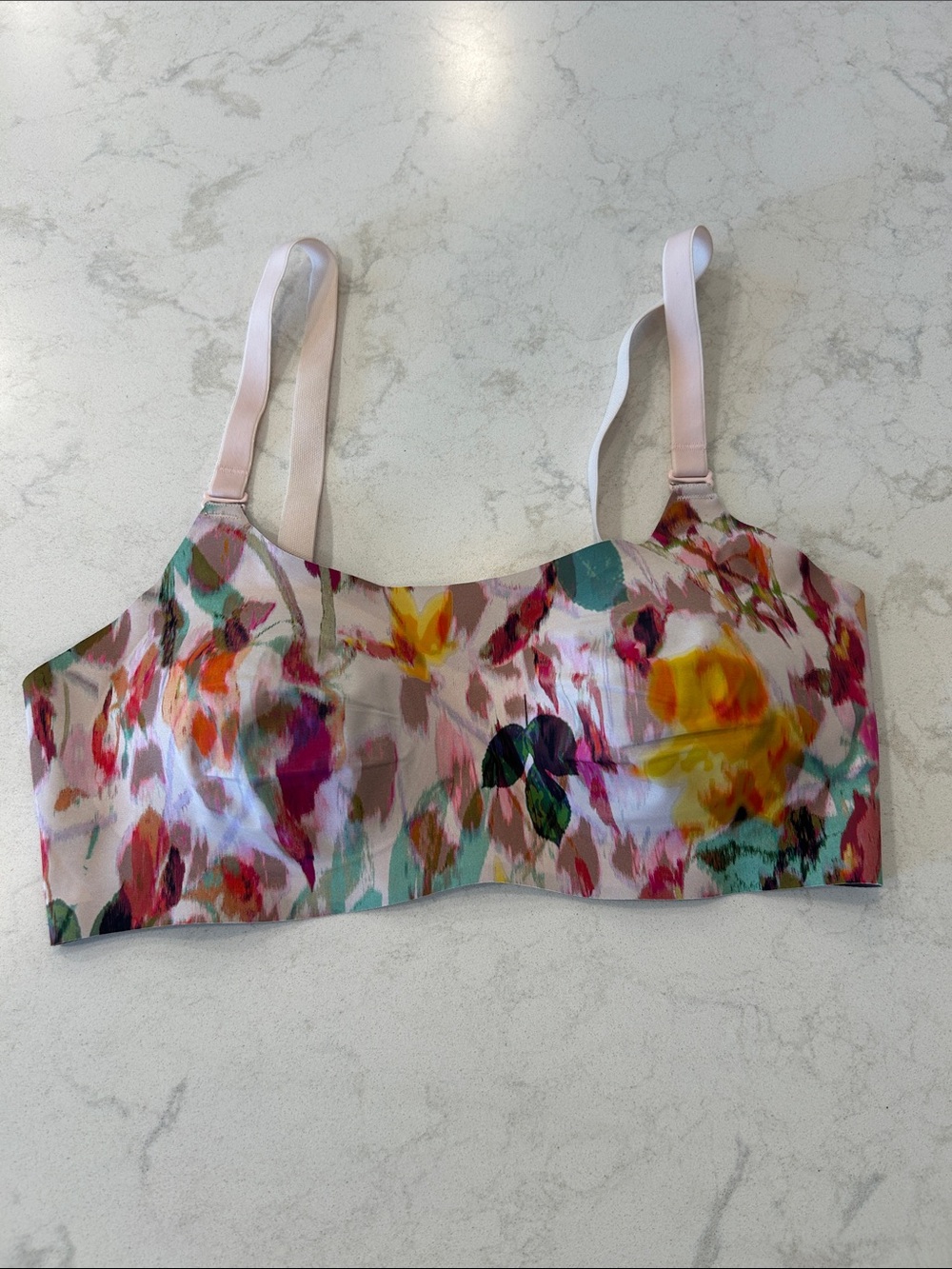 The Knix Evolution Bra Floral Colorful Size 4